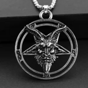 Baphomet Pentagram Necklace