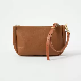 Cognac Cypress Crossbody Bag