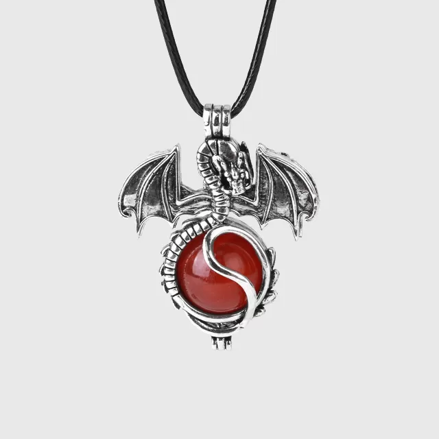 The Wyvern's Gemstone Necklace