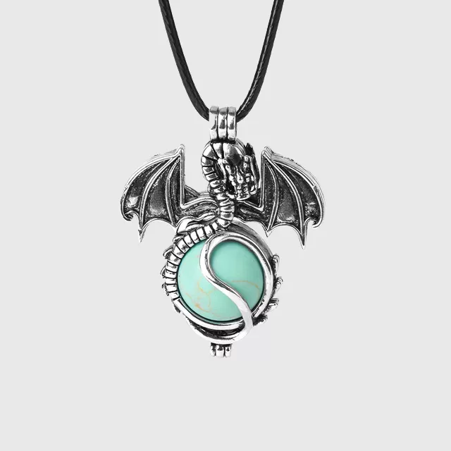 The Wyvern's Gemstone Necklace