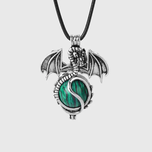 The Wyvern's Gemstone Necklace