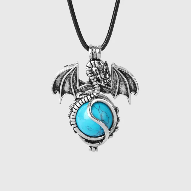 The Wyvern's Gemstone Necklace