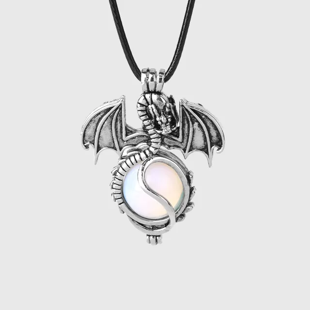 The Wyvern's Gemstone Necklace