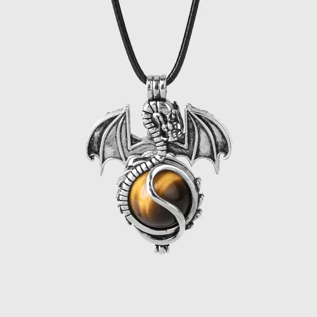 The Wyvern's Gemstone Necklace