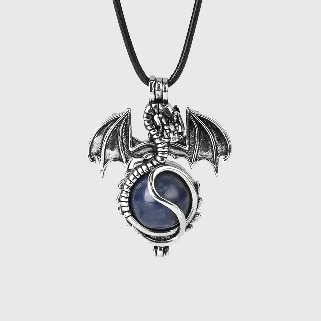 The Wyvern's Gemstone Necklace